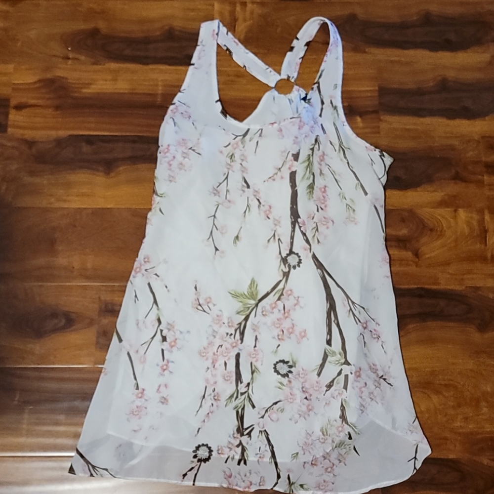 Flowy cherry clossom top